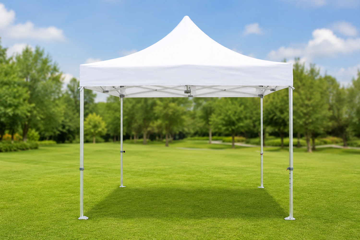 10x10 white pop up canopy tent rental in Winnipeg Manitoba for backyard parties markets school events and outdoor celebrations