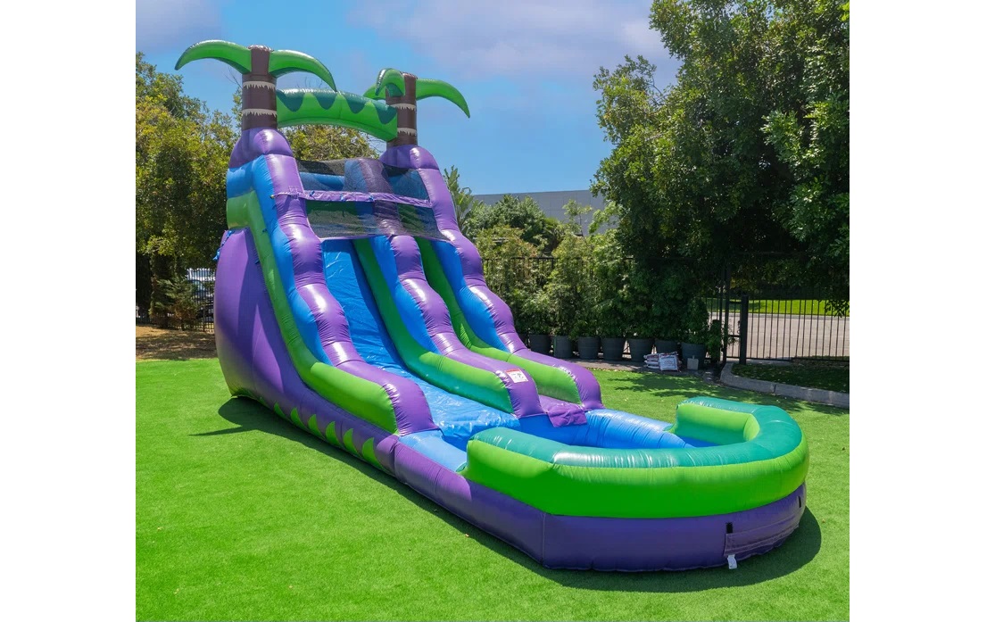 16 ft waterslide bouncer rental Winnipeg Manitoba inflatable water slide