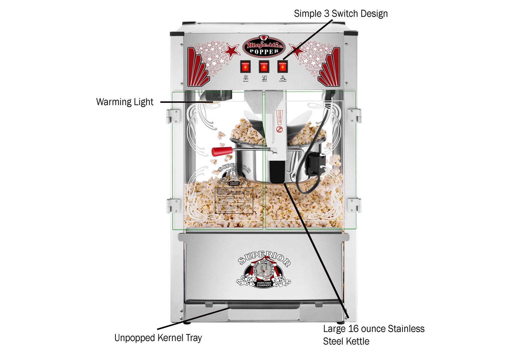Commercial popcorn machine rental for weddings fundraisers and corporate events in Winnipeg Manitoba