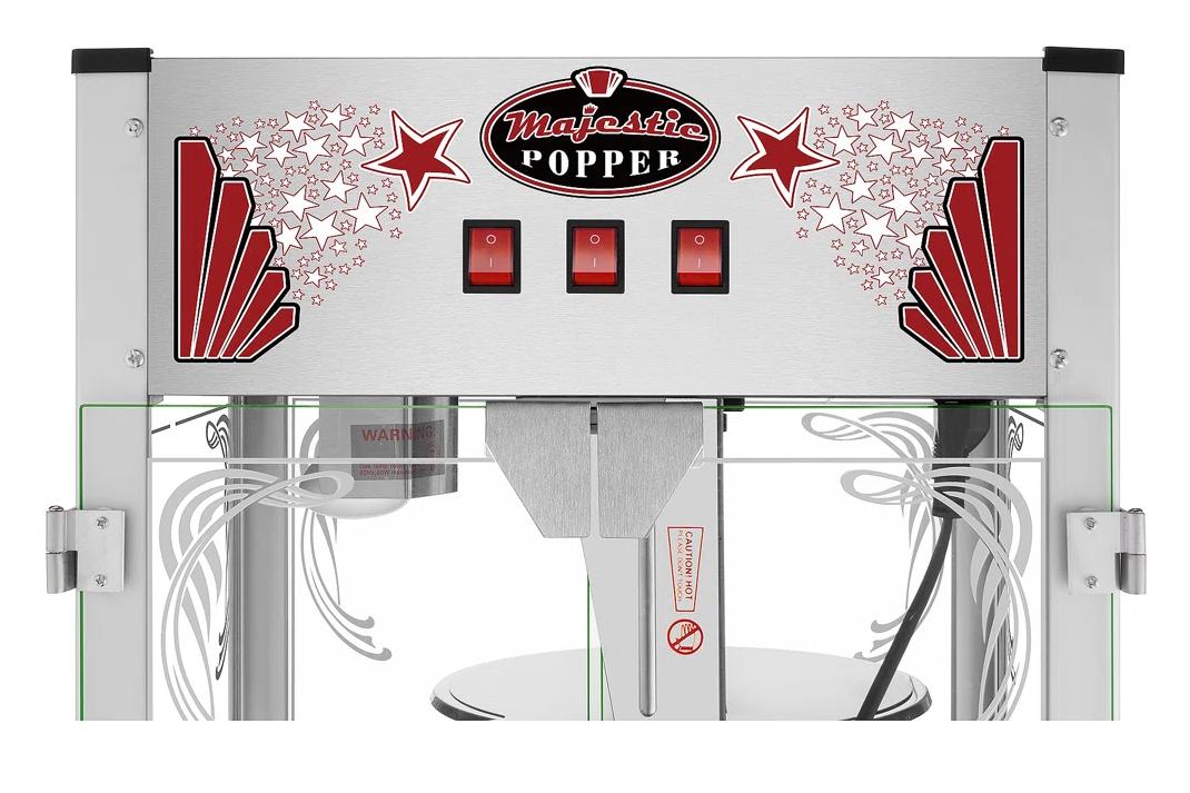 16 oz concession popcorn machine rental in Winnipeg Manitoba and Kenora Ontario