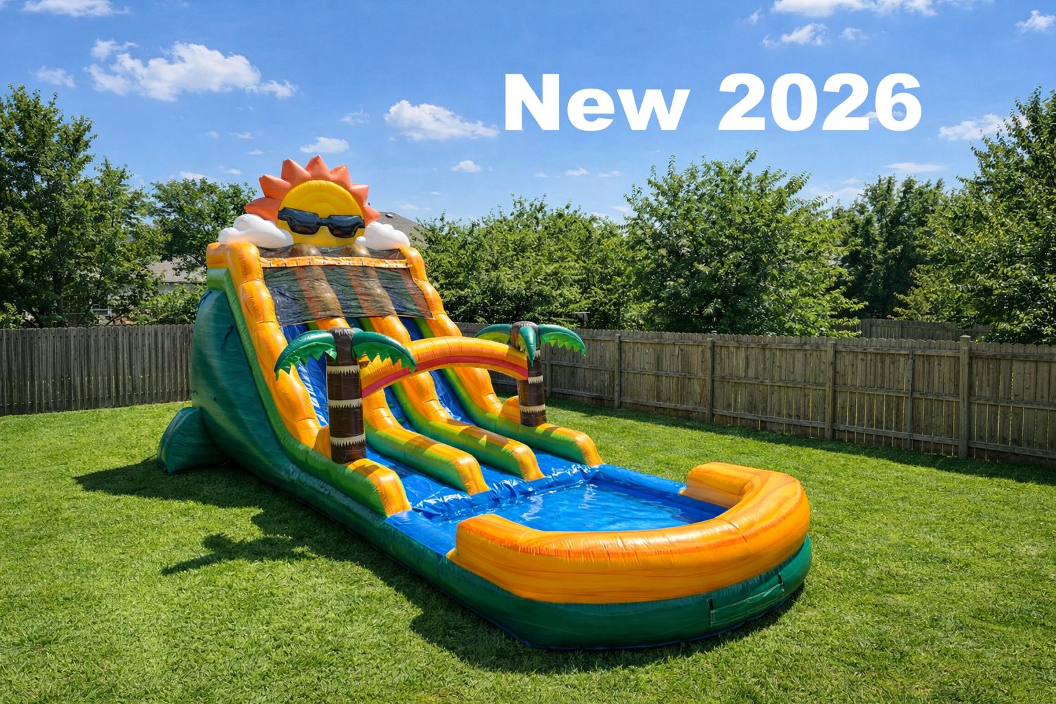 18ft dual lane inflatable water slide rental Winnipeg Manitoba