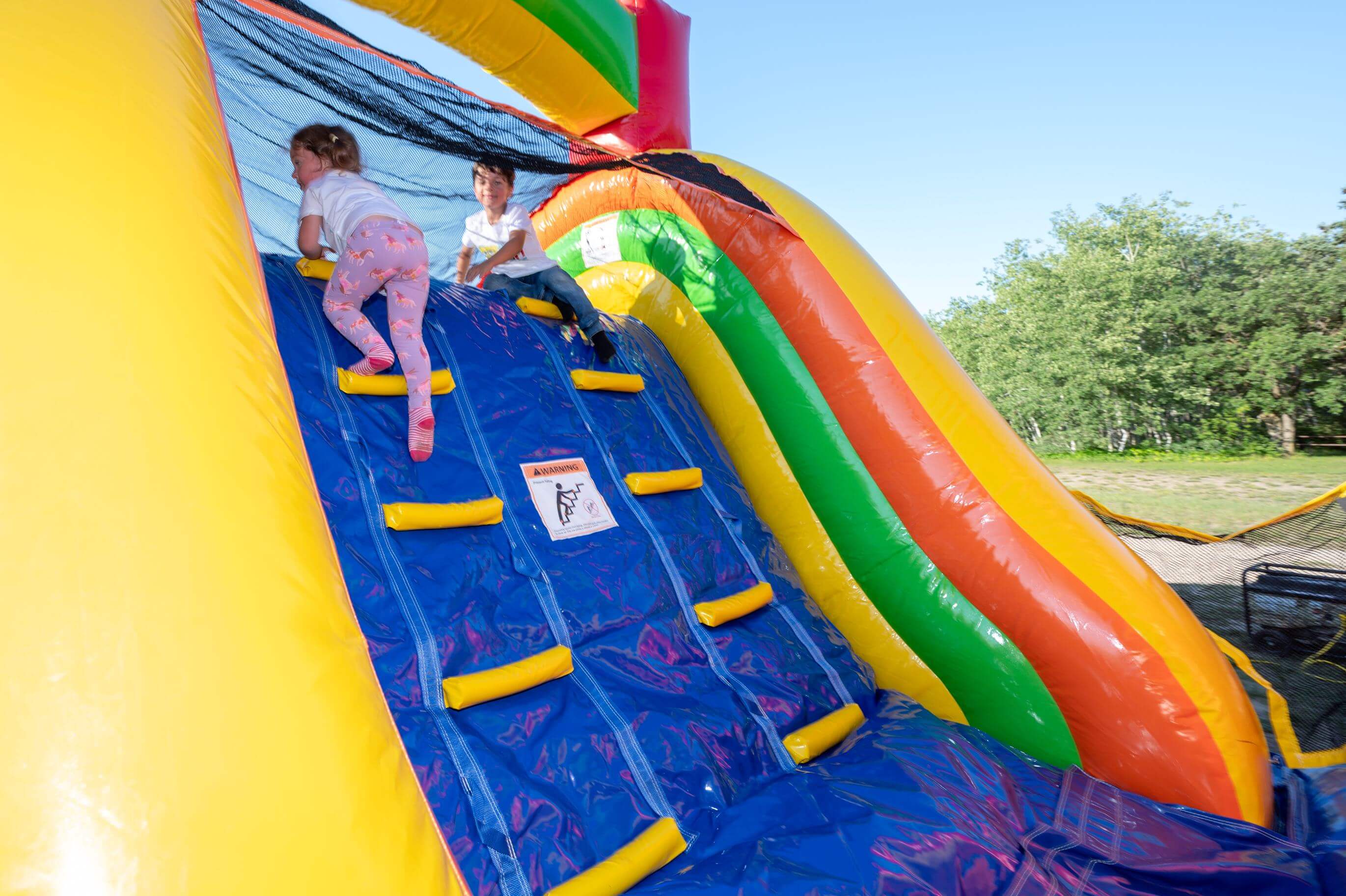 Inflatable obstacle course rental in Winnipeg Manitoba and Kenora Ontario