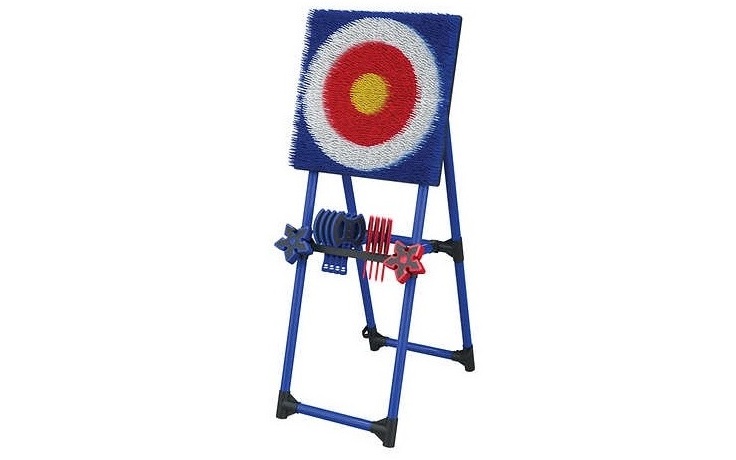 Axe Throw Set with Throwing Stars game rental in Winnipeg Manitoba for parties and events