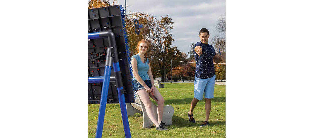 Safe axe throw set rental by Jump Up Bouncers in Winnipeg Manitoba
