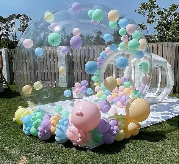 Balloon bubble house rental by Jump Up Bouncers in Winnipeg Manitoba