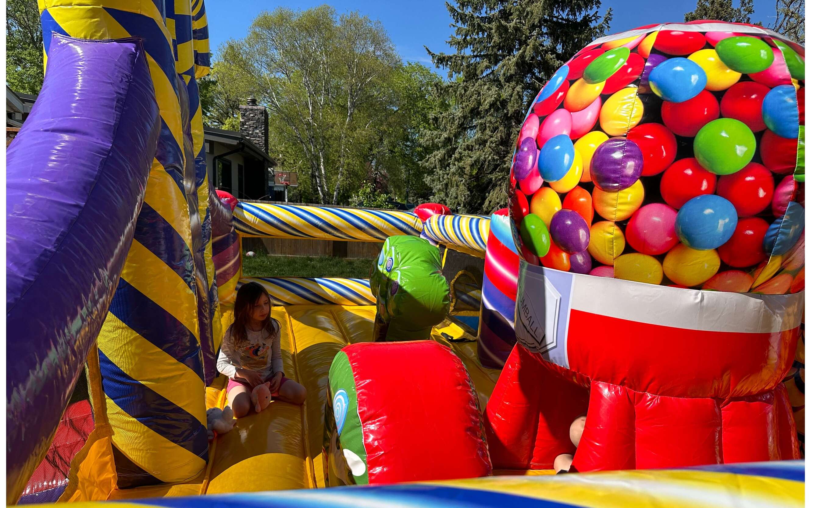 Toddler bouncer rental near Winnipeg Manitoba and Kenora Ontario