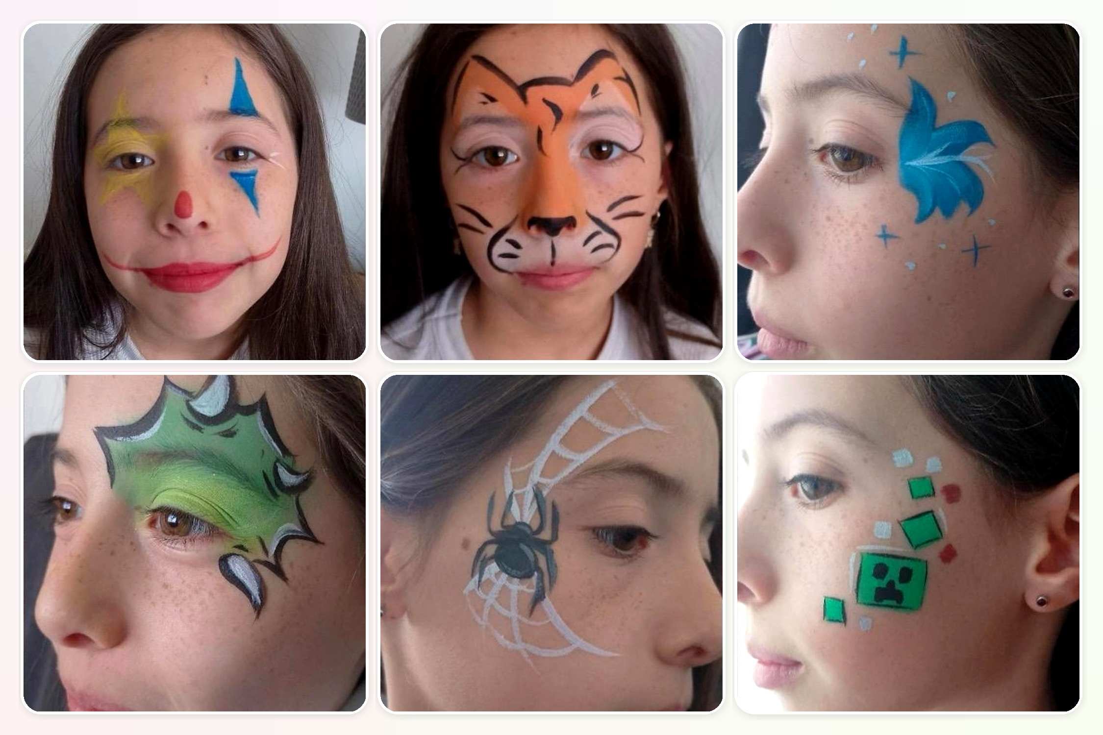 Real Winnipeg face painting photo from our artists for school fun fairs festivals fundraisers and community events