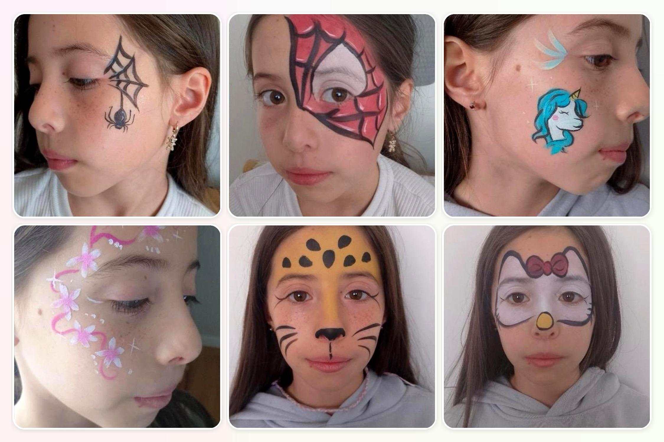 Kids event face painting by our artists in Winnipeg and surrounding Manitoba areas