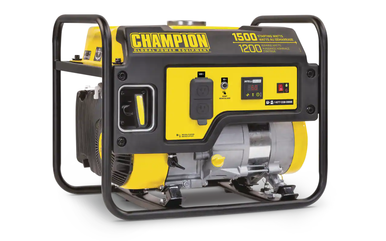 Small generator rental in Winnipeg Manitoba for outdoor events, bouncers and party equipment