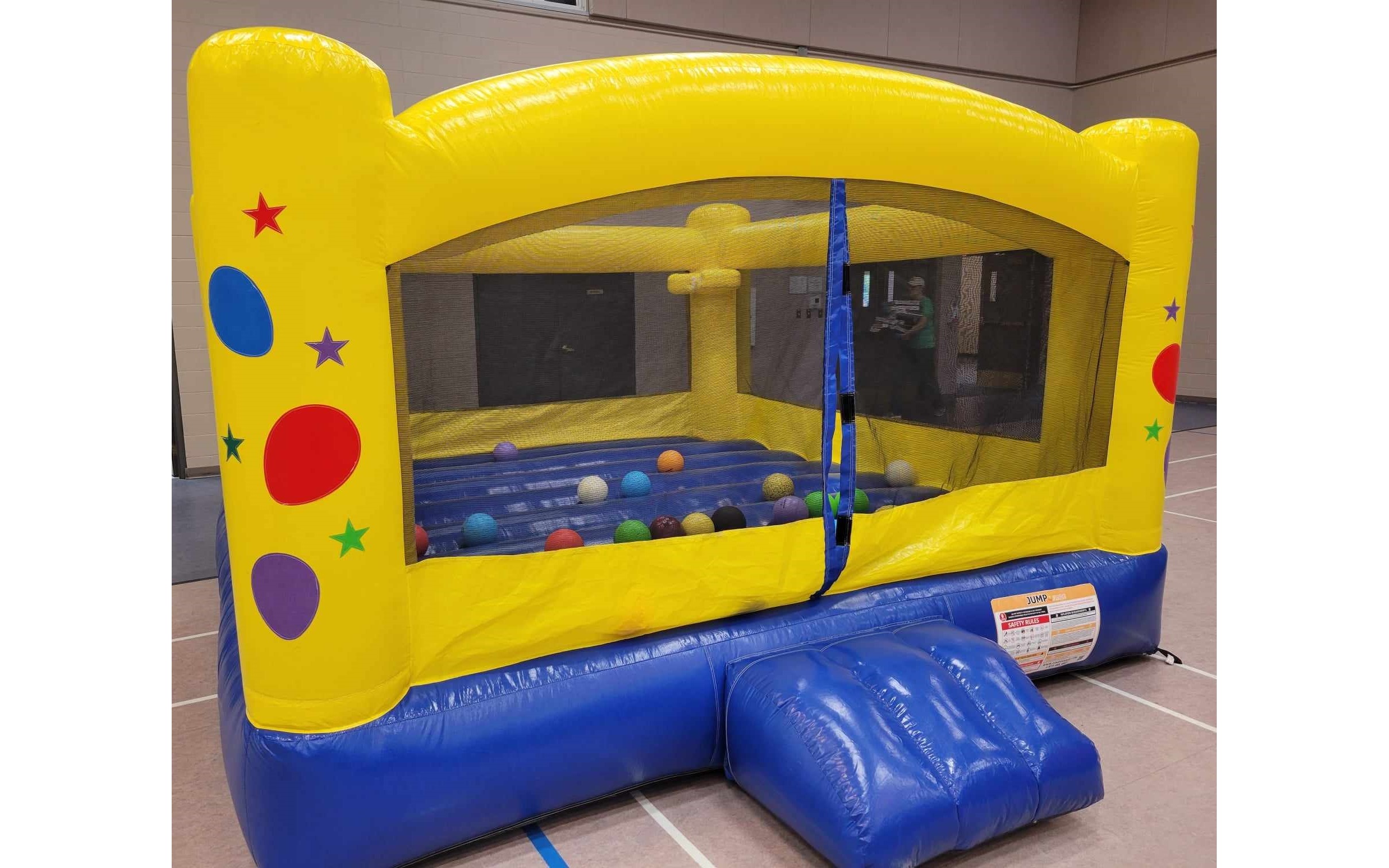 Kiddo balloon bounce house inflatable rental for toddlers and kids in Winnipeg Manitoba
