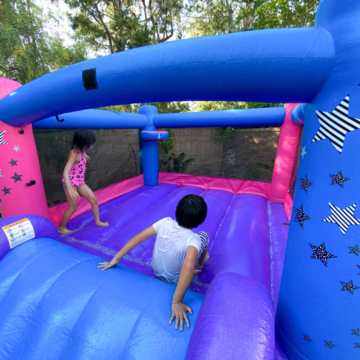Little Star bouncer with slide rental photo gallery Winnipeg Manitoba
