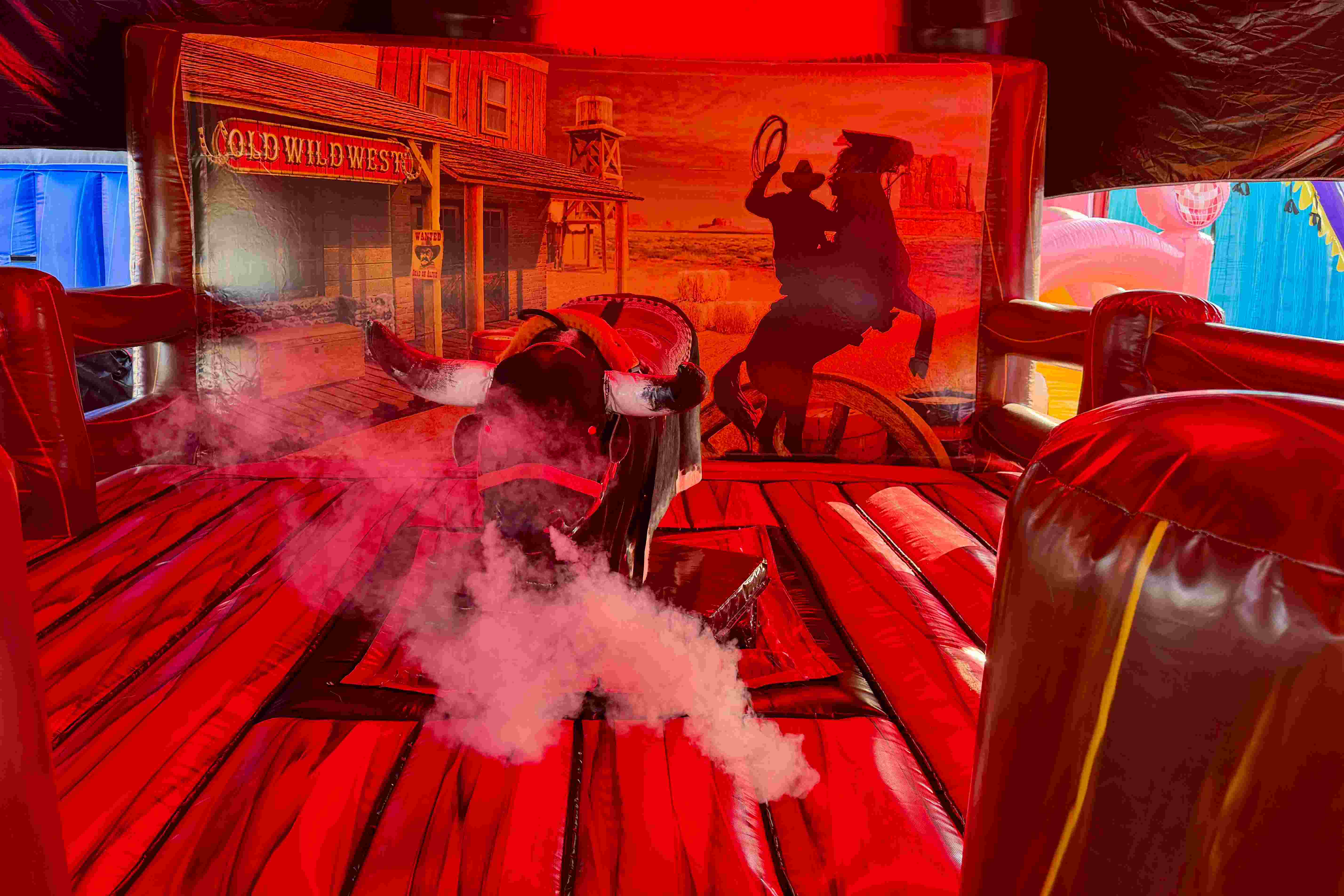 Mechanical bull rental for outdoor events in Manitoba