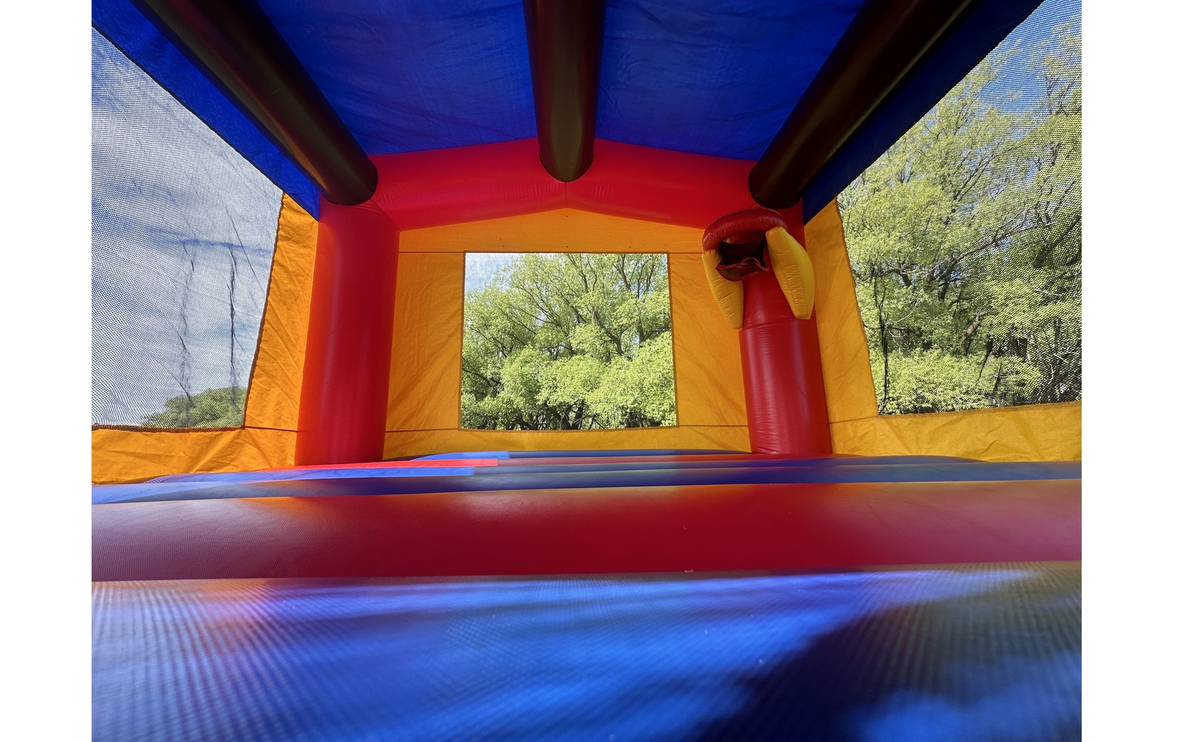 Jump Up Bouncers classic inflatable bounce house for backyard parties