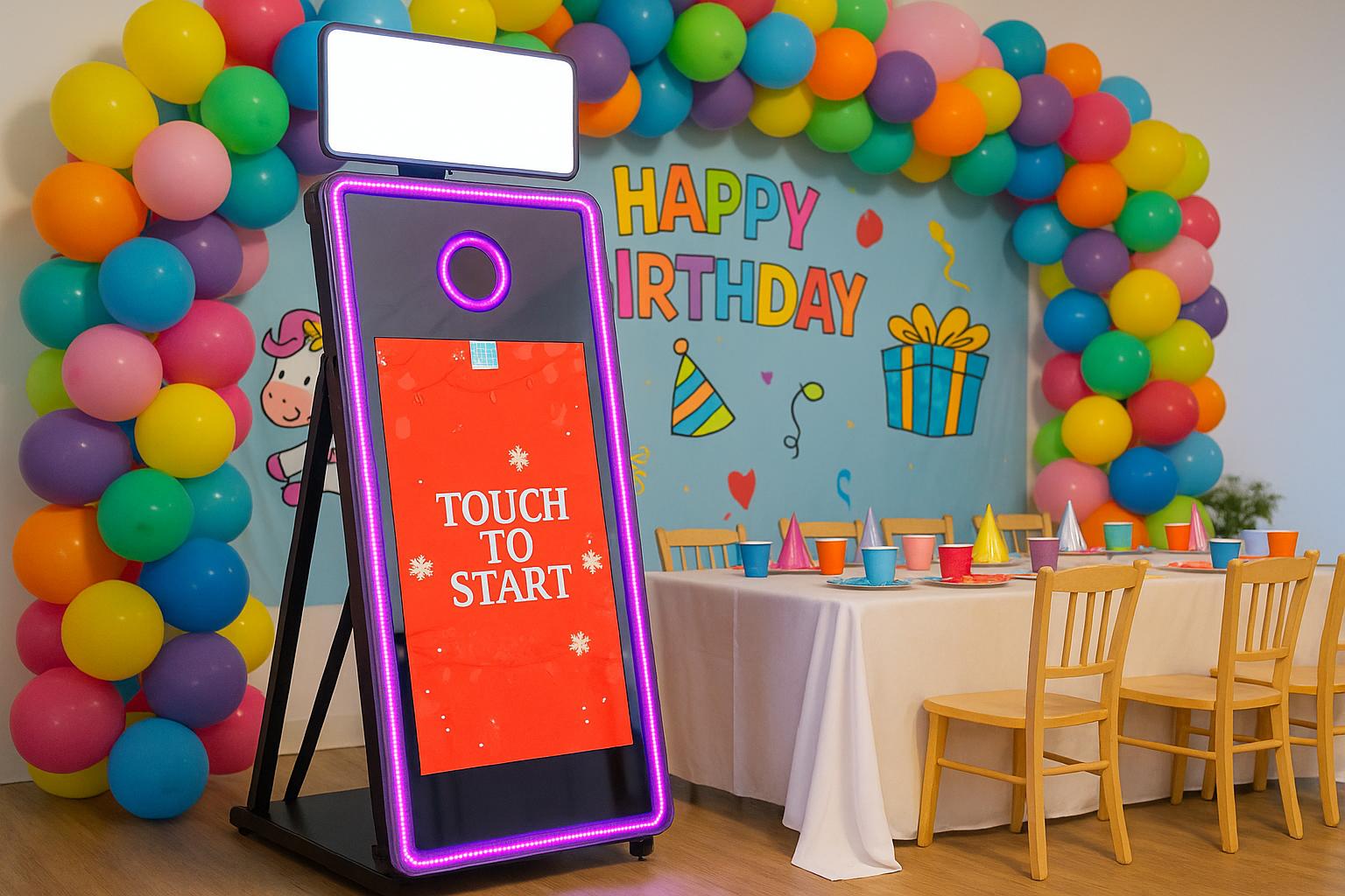 Digital Mirror Photo Booth Rental for events in Winnipeg Manitoba