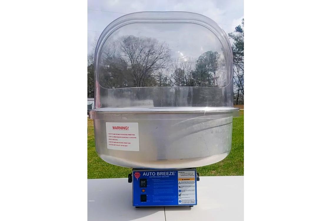 Commercial cotton candy machine rental in Winnipeg Manitoba and Kenora Ontario