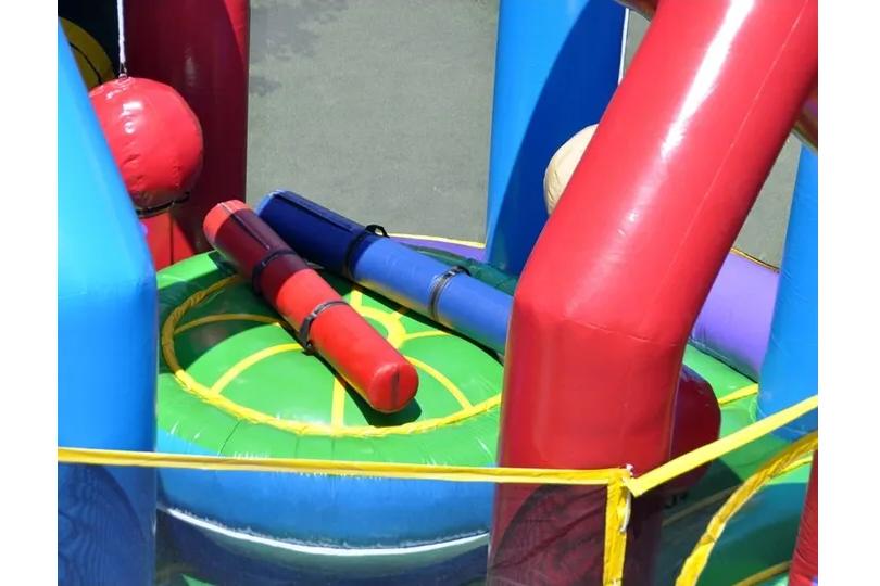 Inflatable Wrecking Ball game rental in Winnipeg for corporate events