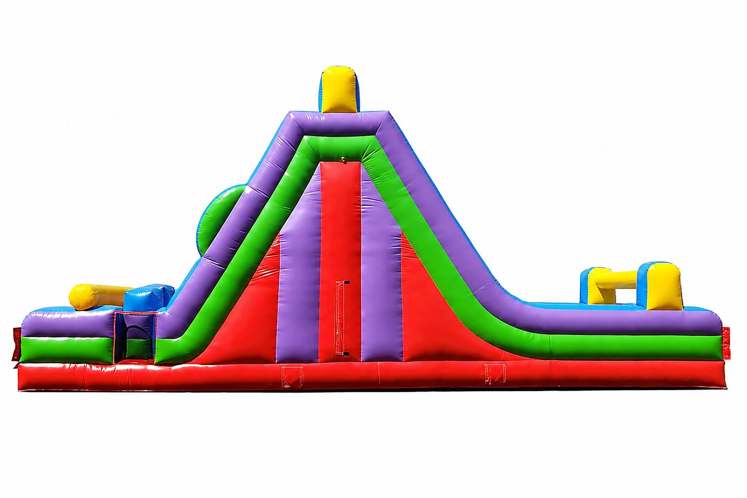 Giant inflatable obstacle course rental delivered and set up in Winnipeg Manitoba